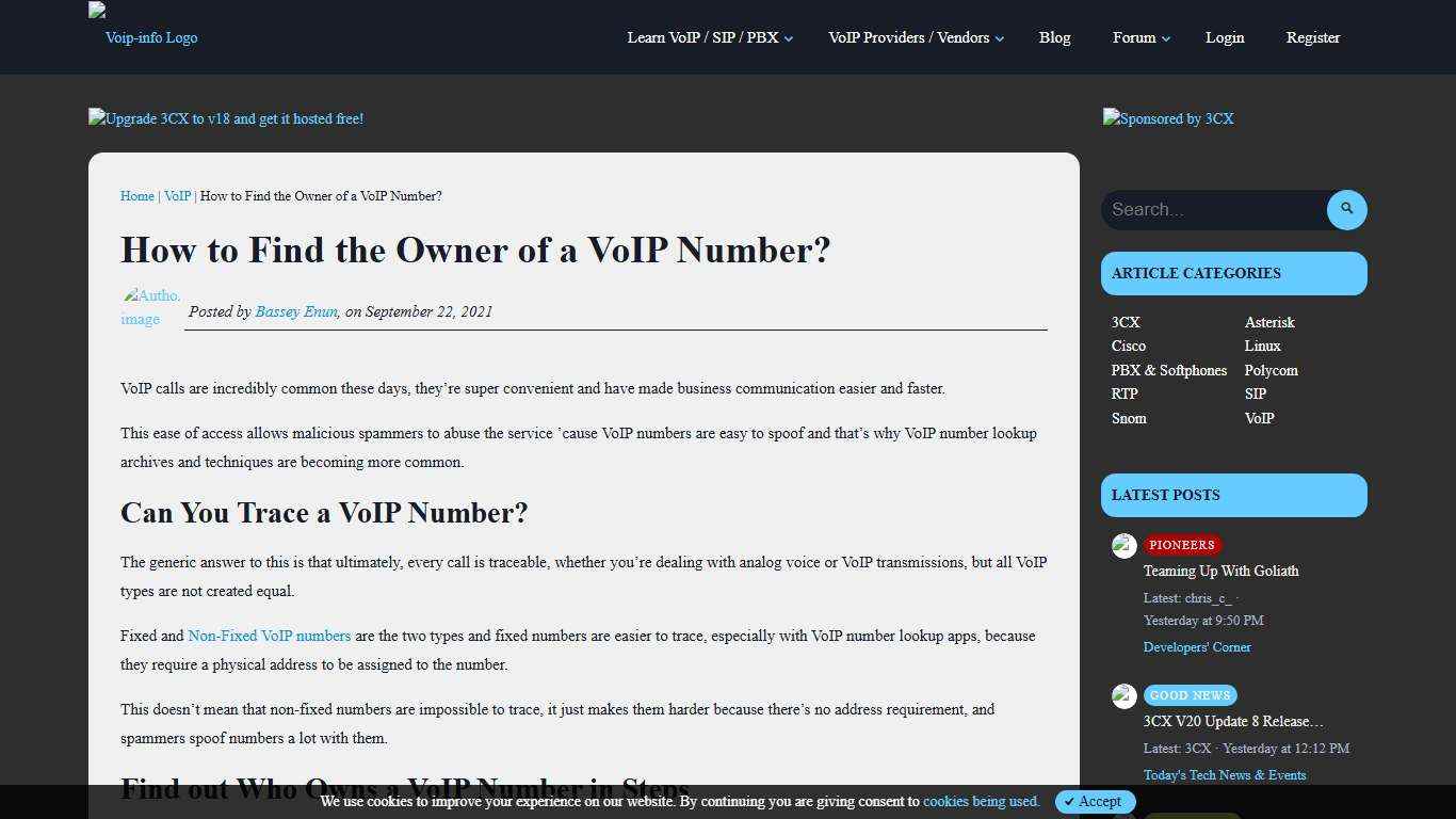 A Quick Guide on how to Lookup an Unknown VoIP Number
